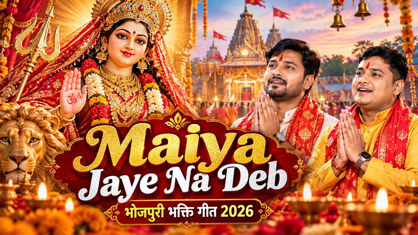 Maiya Jaye Na Deb Devotional Poster